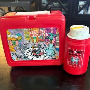 Pee-Wes’s Playhouse Lunchbox & Thermos 1987